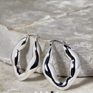 Retired Silpada Hoop Earrings